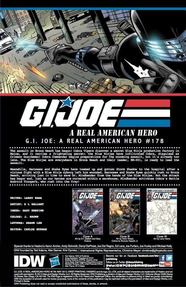 GIJoe RealAmericanHero 178 Preview 2