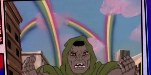 Marvel mash up triple rainbow doom